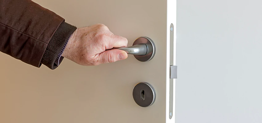 Restroom Locks Privacy Bolt Installation in Upland, California